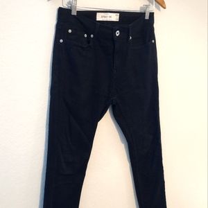 Topman Skinny Spray On Black Jean 30 Waist 36 Length